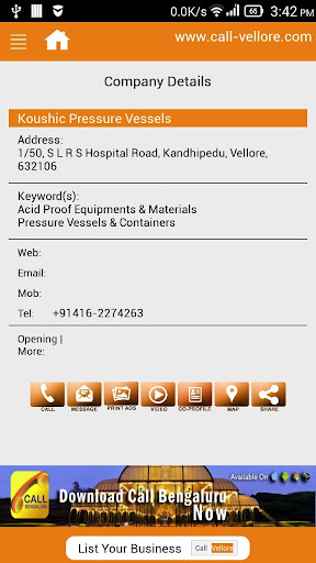 免費下載旅遊APP|Call Vellore BusinessDirectory app開箱文|APP開箱王