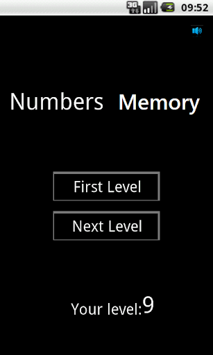 Numbers Memory