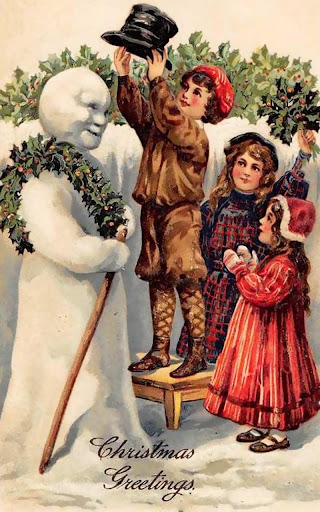 Winter Holidays Vintage Free