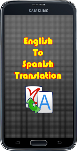 English To Spanish Translation