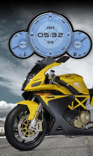 Bimota DB35 Bike Clock HD LWP