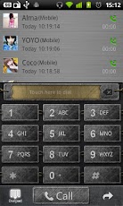 GO Contacts Metal theme