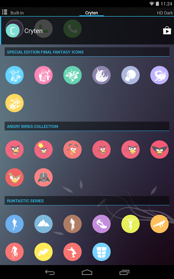 Cryten - Icon Pack - screenshot