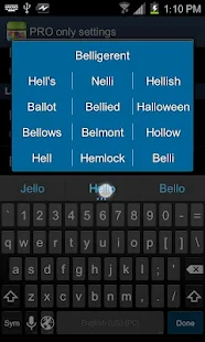 Jelly Bean Keyboard PRO - screenshot thumbnail