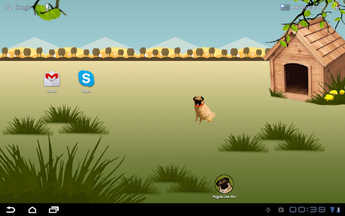 download Pugzie Cute Pug Live Wallpaper free