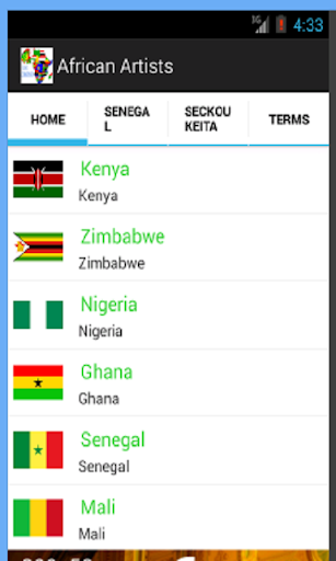 【免費音樂App】African Artists-APP點子