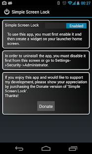 Simple Screen Lock