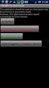 FXR WiFi fix and rescue