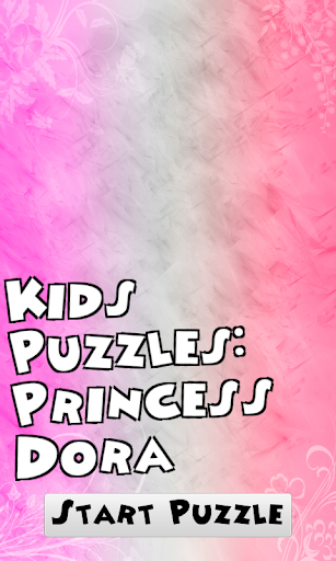 Kid Puzzles Princess Dora Doll