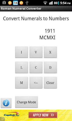 Roman Numeral Converter