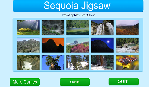 Sequoia National Park Jigsaw