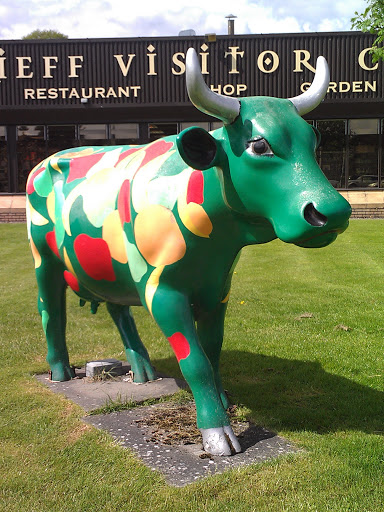 Spotty Cow Sculpture, Crieff