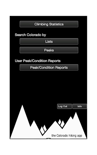 the Colorado hiking app