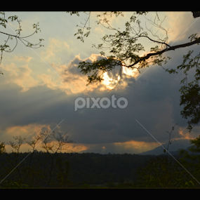 Beauty of Sunset... by Santosh Biswas - Landscapes Sunsets & Sunrises
