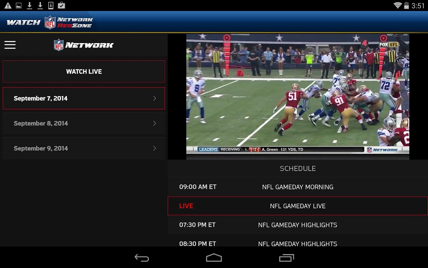 Watch NFL Network - Android Apps on Google Play
