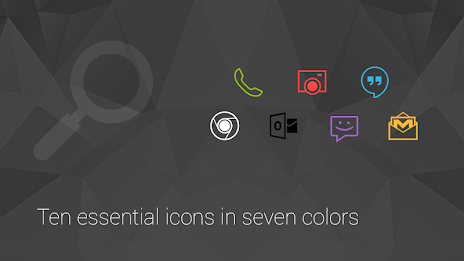 Minimalistic Icons Free poster 11