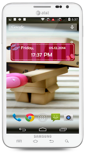 【免費個人化App】Pink Watch Widget-APP點子