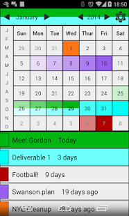 Deadlines Calendar Screenshots 0