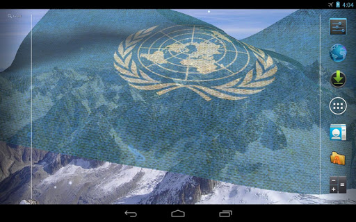 【免費個人化App】UN Flag Live Wallpaper Free-APP點子