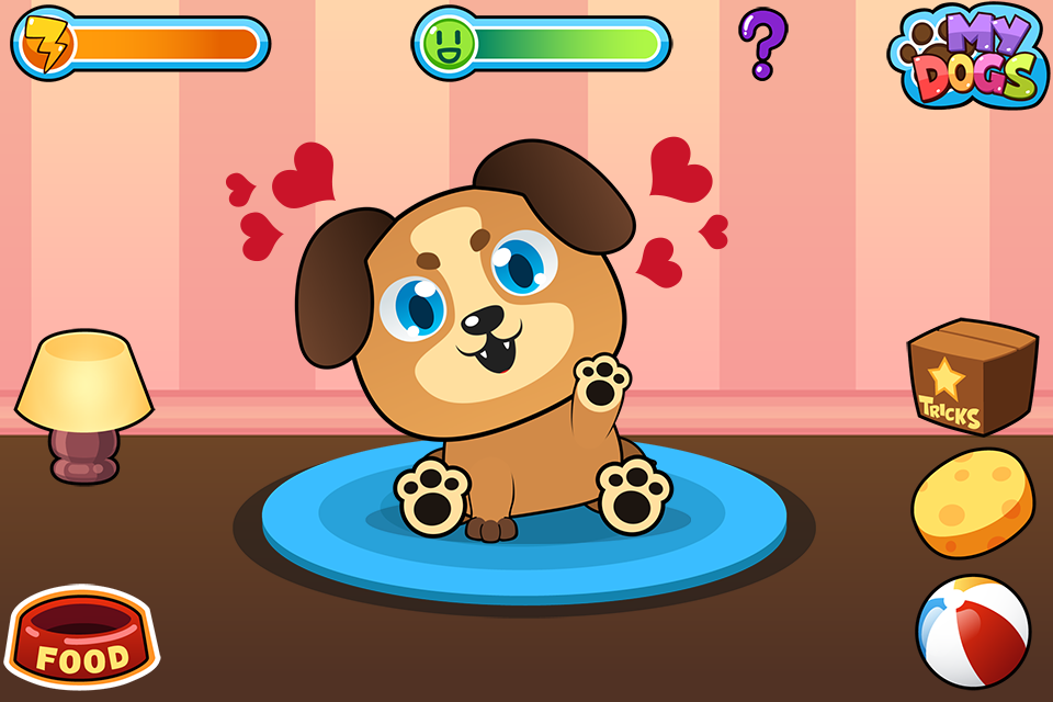 Android application My Virtual Dog - Pup &amp; Puppies screenshort