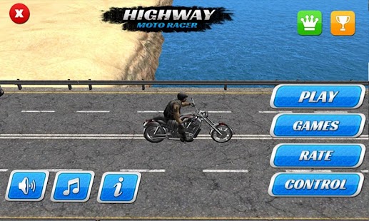 Highway Moto Racer 3D Screenshots 14