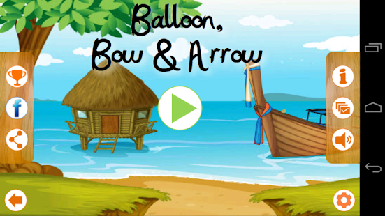 Balloon, Bow & Arrow