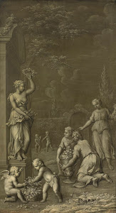 RIJKS: Hendrik Carré (II): Homage to Pomona 1734