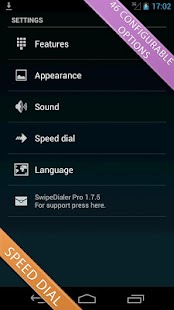 Swipe Dialer Free - screenshot thumbnail