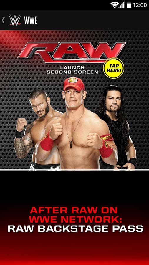   WWE- tangkapan layar 