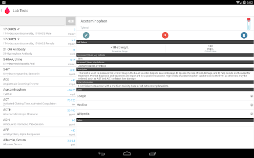   Lab Values Reference Pro- screenshot thumbnail   