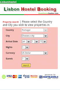 Download Lisbon(Portugal)hostel booking APK for Android