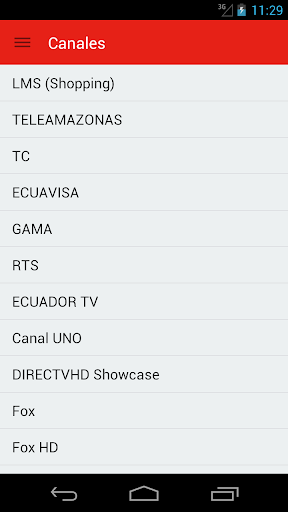 Televisión Ecuatoriana Guía