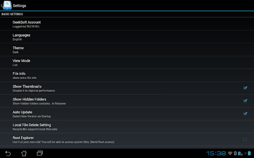 File Expert with Clouds - screenshot thumbnail