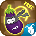 Veggie Kung Fu Free-girls game logo