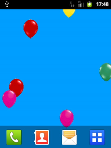 Balloon Burst Live Wallpaper