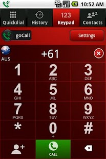 How to get goCall 2.29 apk for android