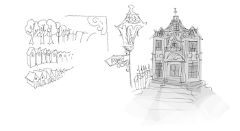 house and poop
