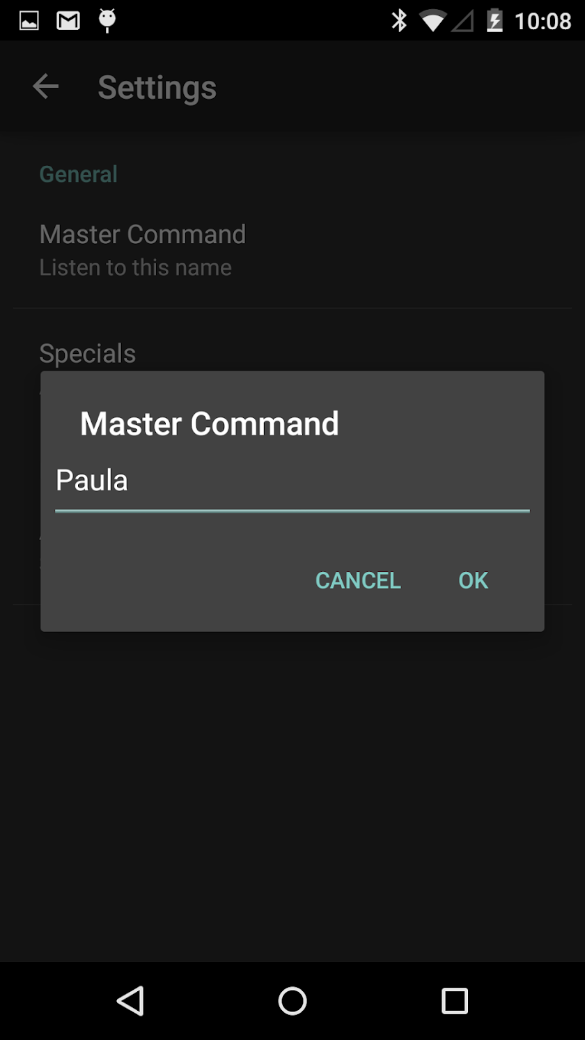 Talk to HUE Screen 3