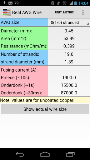 Real AWG Wire