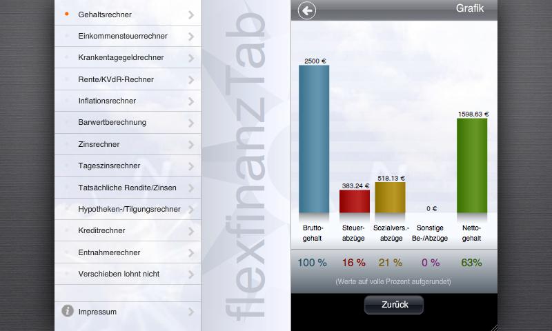 flexfinanz12Tab Screen 2