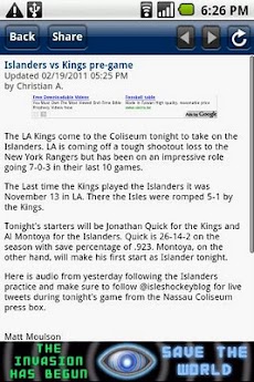 Islanders Hockey Blogのおすすめ画像2