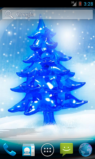 Snowy Christmas Tree HD