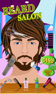 Crazy Beard Salon Girls Games - screenshot thumbnail