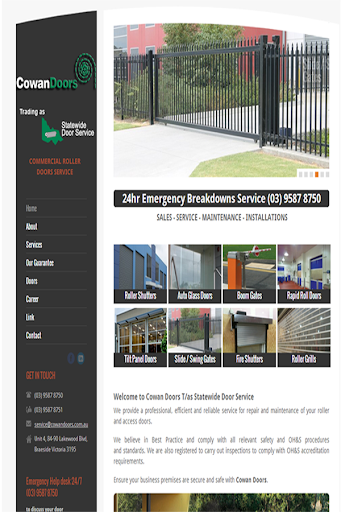 Cowan Doors Launch App