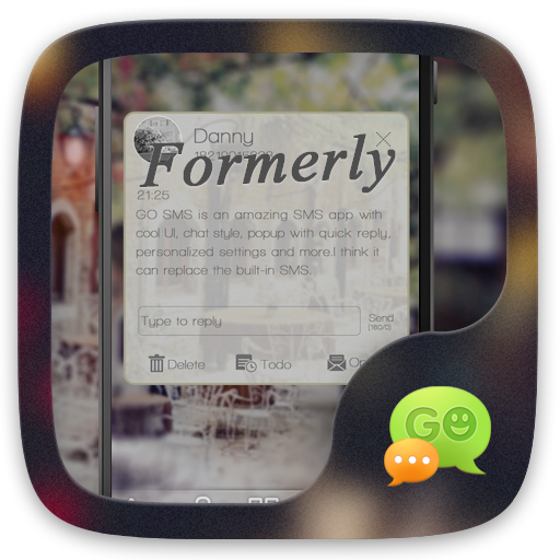 GO SMS PRO FORMERLY THEME LOGO-APP點子