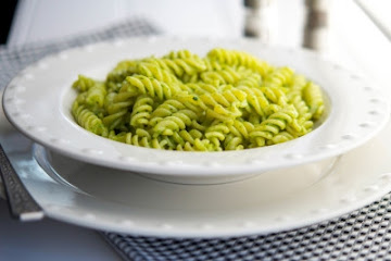 Gluten Free Pasta with Mixed Herb Pesto