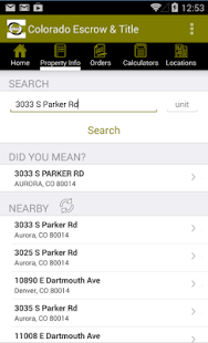 Colorado Escrow Screenshots 1