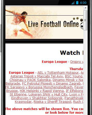 live football online