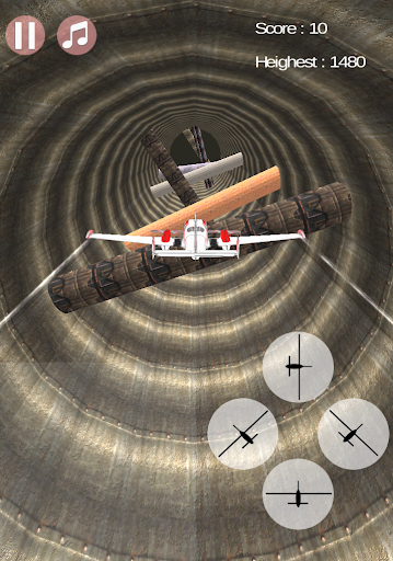 【免費冒險App】Ace Of The Tunnel - Plane Game-APP點子