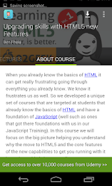 Free HTML5 Learning by Udemy poster 5